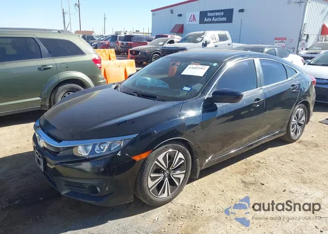 2018 Honda Civic Ex-T from USA, damaged, VIN JHMFC1F33JX005452